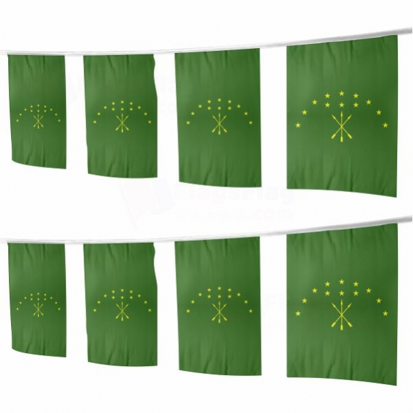 Adige Square String Flags