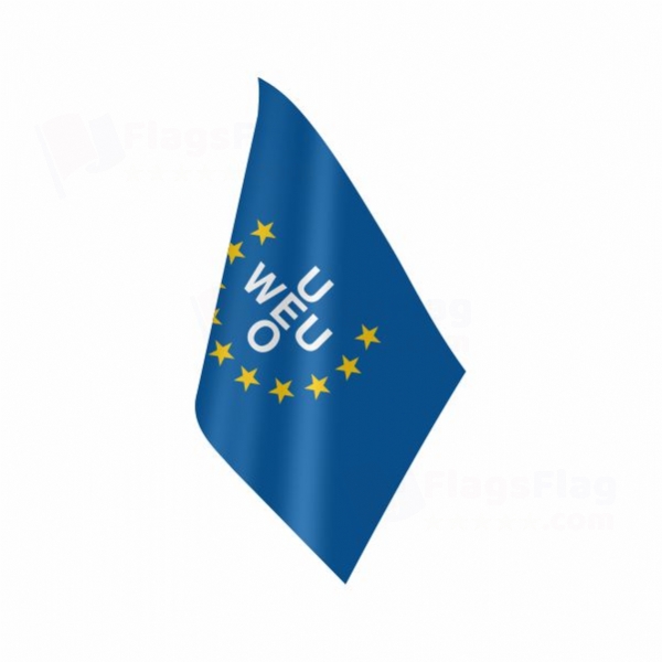 Western European Union Table Flag