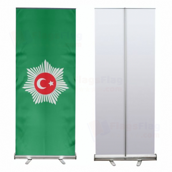 Abdlmecid Efendi s Personal Caliphate Roll Up Banner