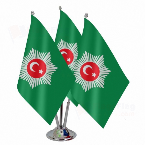 Abdlmecid Efendi s Personal Caliphate Triple Table Flag