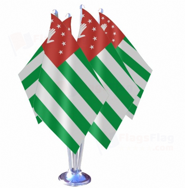 Abkhazia Quadruple Table Flag