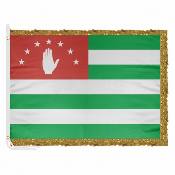 Abkhazia Satin Office Flag