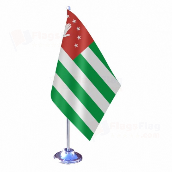 Abkhazia Single Table Flag