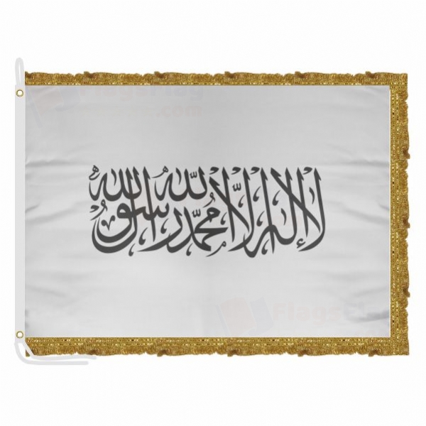 Afghanistan Satin Office Flag