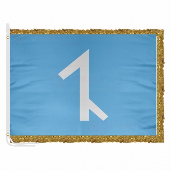 Afshar Satin Office Flag