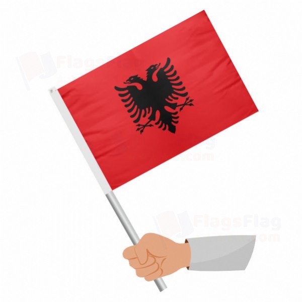 Albania Stick Flag