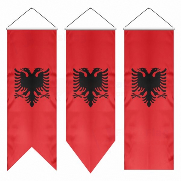 Albania Swallowtail Flags