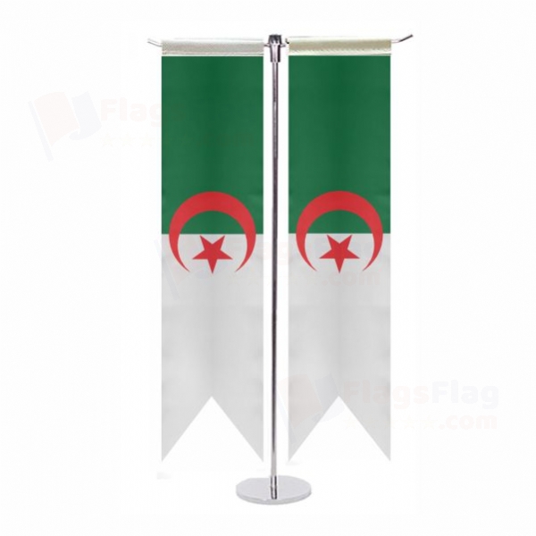 Algeria T Table Flag