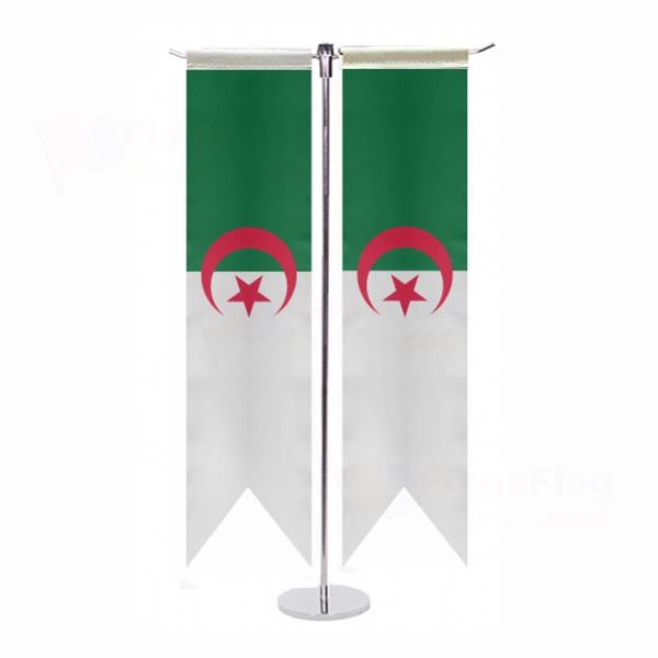 Algeria T Table Flags