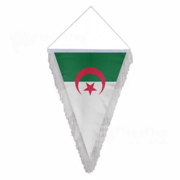 Algeria Triangle Fringed Streamers
