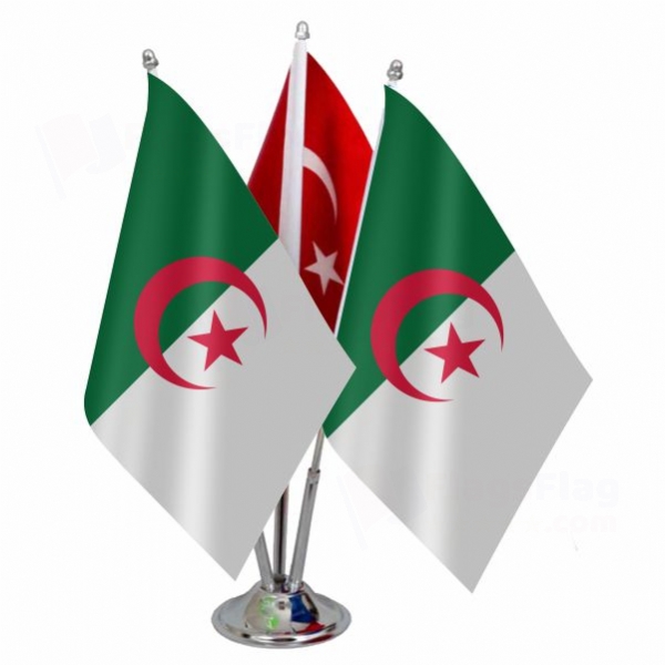 Algeria Triple Table Flag