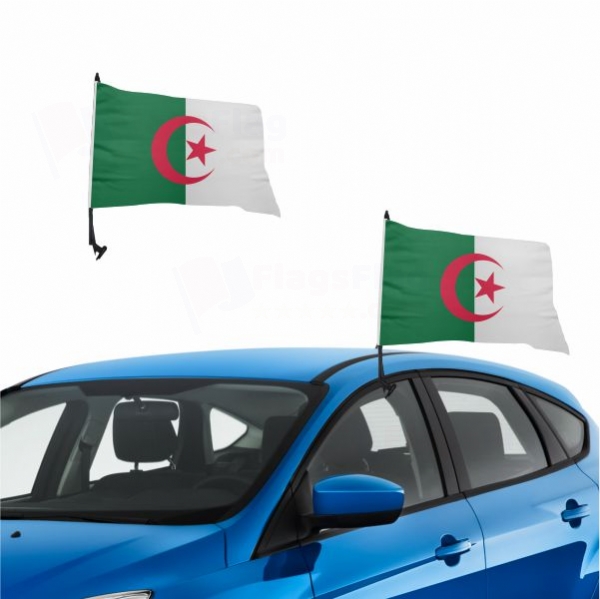 Algeria Vehicle Convoy Flag