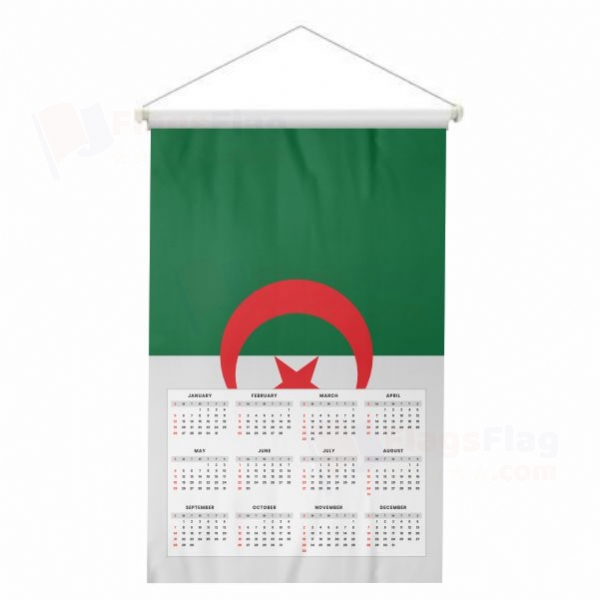 Algeria Woven Fabric Digital Printing Calendar