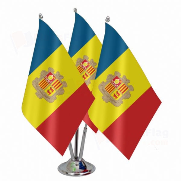 Andorra Triple Table Flag