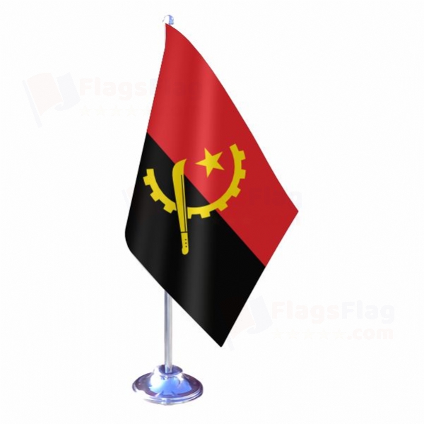 Angola Single Table Flag