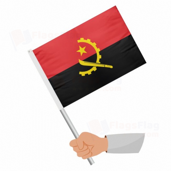 Angola Stick Flag