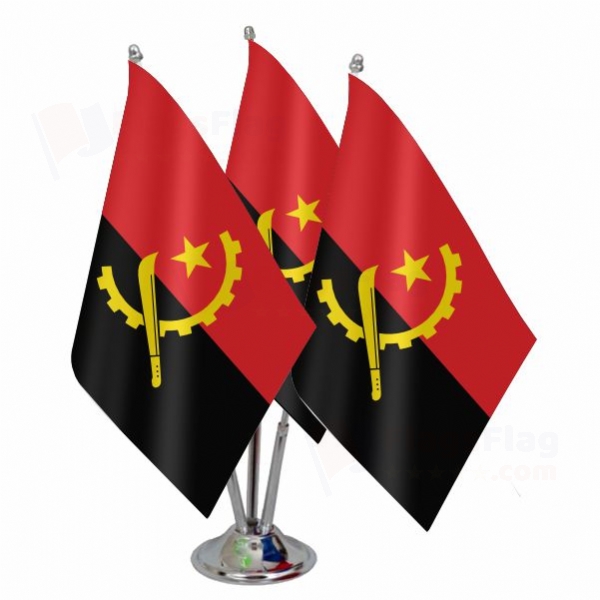 Angola Triple Table Flag