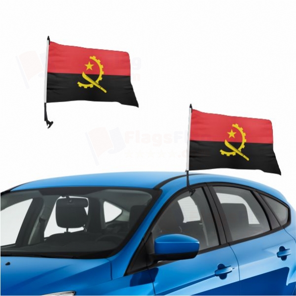 Angola Vehicle Convoy Flag