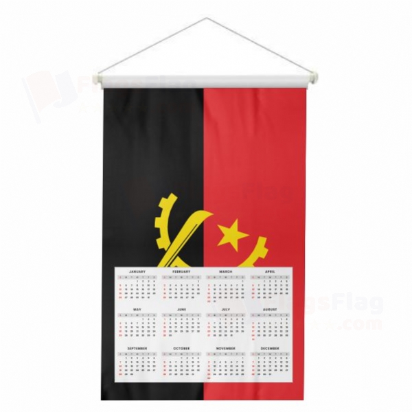 Angola Woven Fabric Digital Printing Calendar