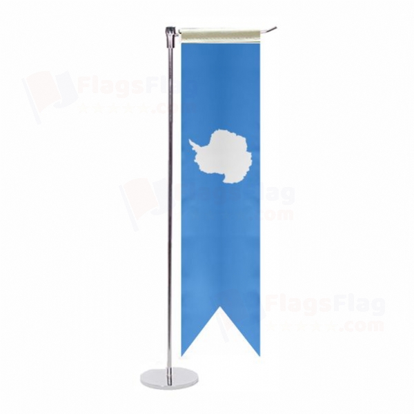 Antarctica L Table Flag