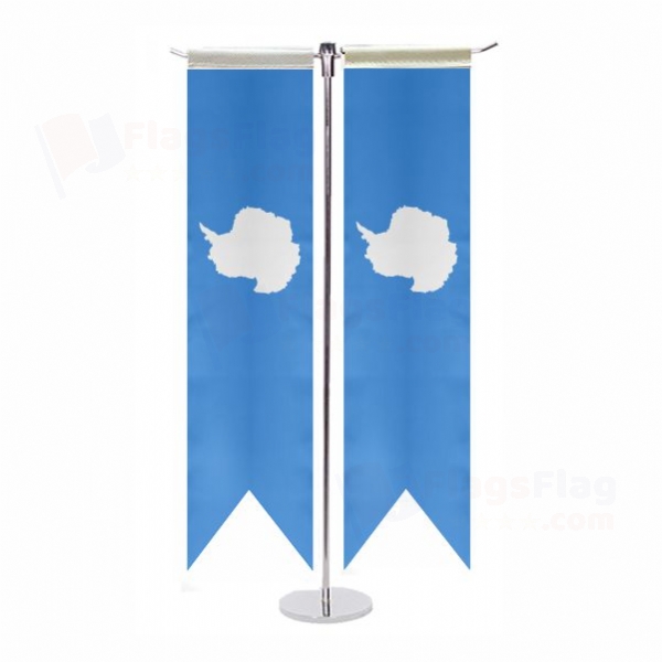 Antarctica T Table Flag