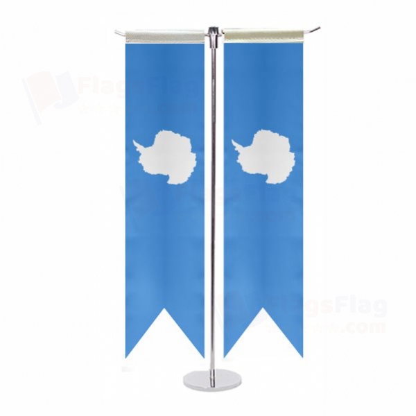 Antarctica T Table Flags