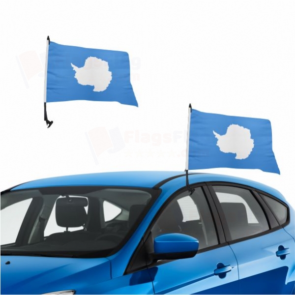 Antarctica Vehicle Convoy Flag