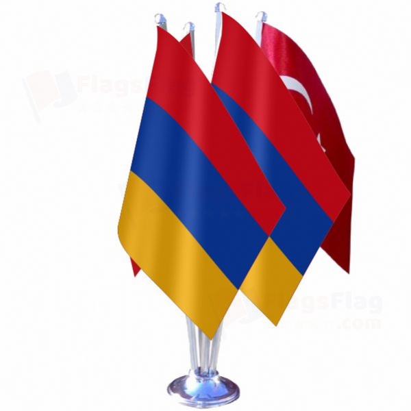 Armenia Quadruple Table Flag