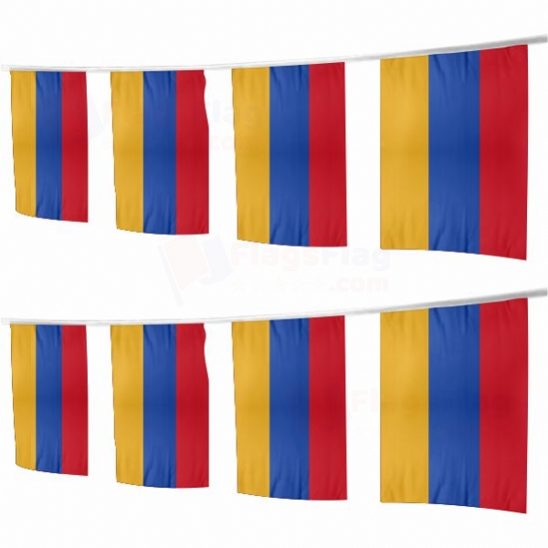 Armenia Square String Flags