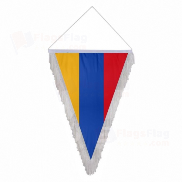 Armenia Triangle Fringed Streamers