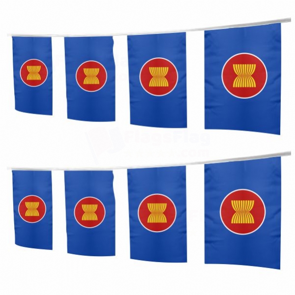 Asean Square String Flags