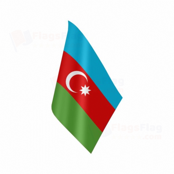 Azerbaijan Table Flag