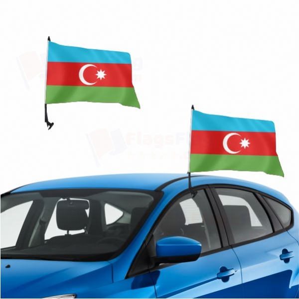 Azerbaijan Vehicle Convoy Flag