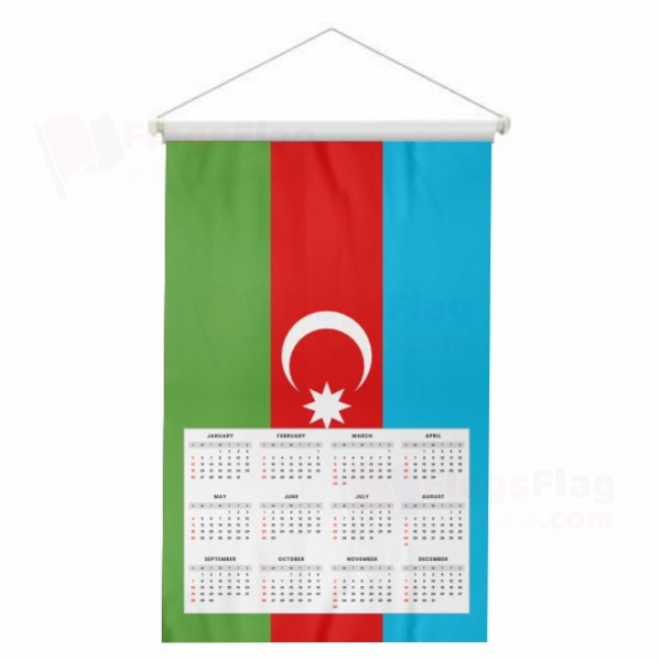 Azerbaijan Woven Fabric Digital Printing Calendar