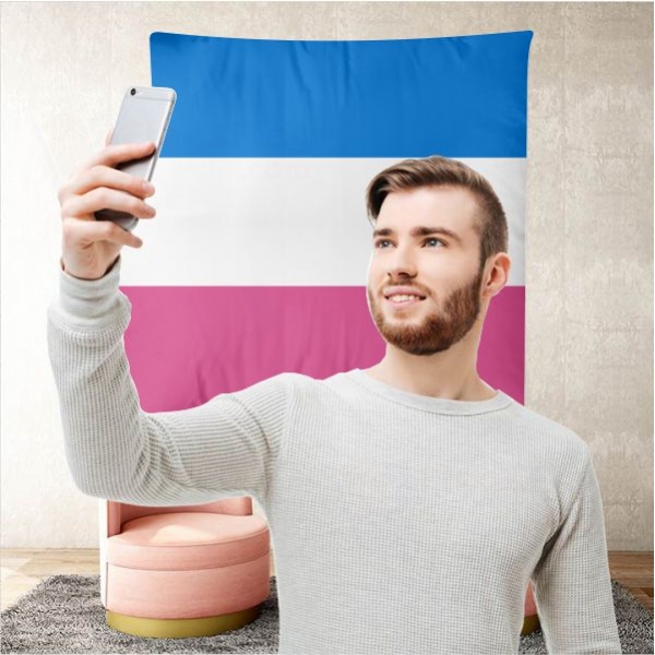 Bandera Heterosexual Background Selfie Shooting Landscapes