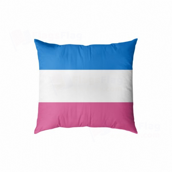 Bandera Heterosexual Digital Printed Pillow Cover