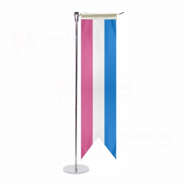 Bandera Heterosexual L Table Flag