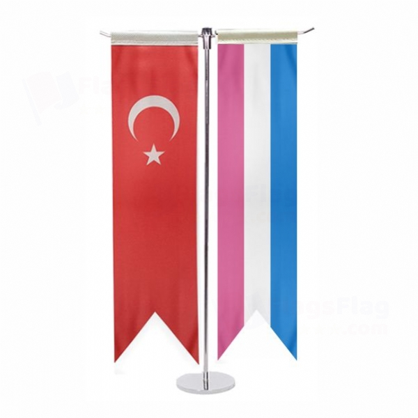Bandera Heterosexual T Table Flag