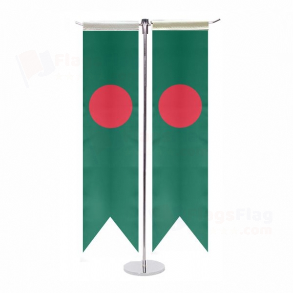 Bangladesh T Table Flag