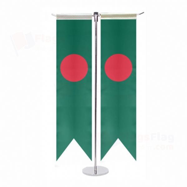 Bangladesh T Table Flags