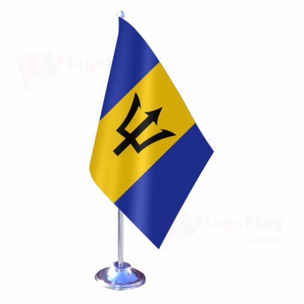 Barbados Single Table Flag