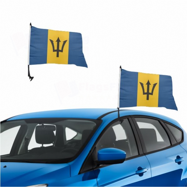 Barbados Vehicle Convoy Flag