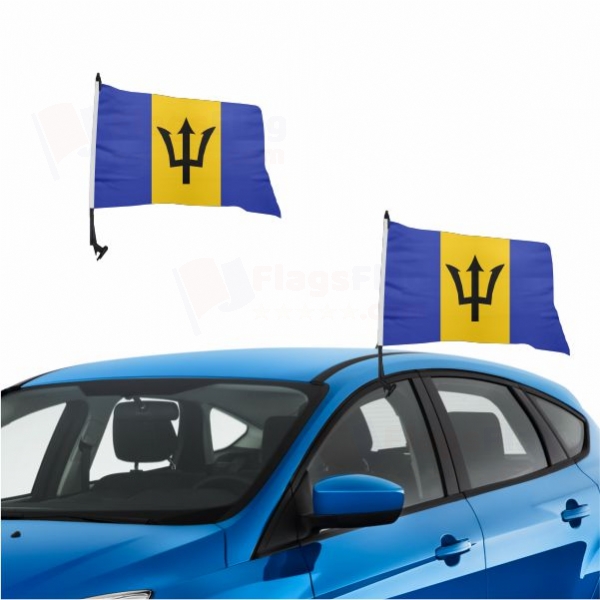 Barbados Vehicle Convoy Flag