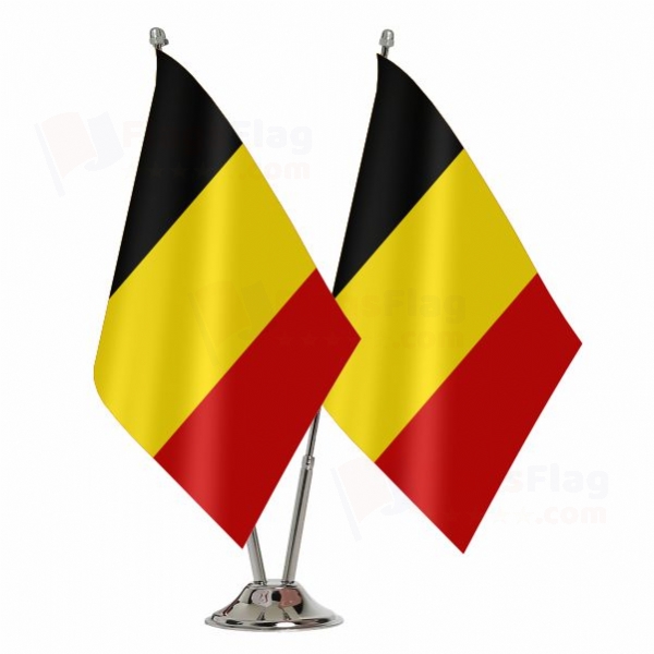 Belgium Binary Table Flag