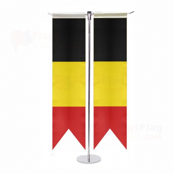 Belgium T Table Flags