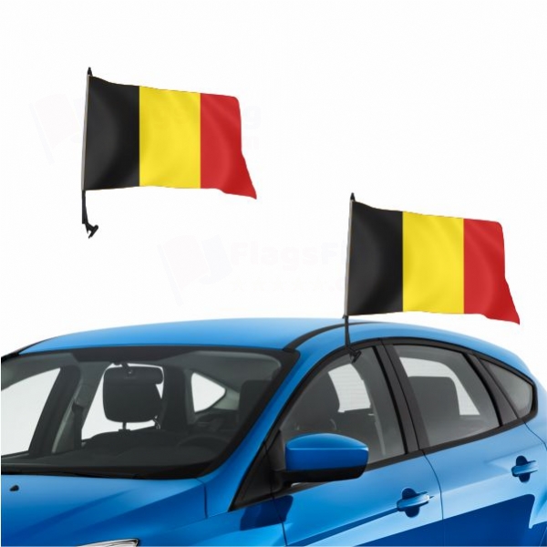 Belgium Vehicle Convoy Flag