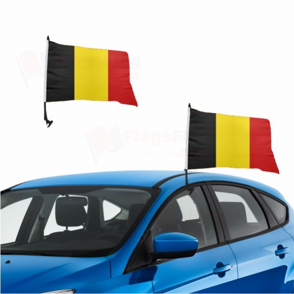 Belgium Vehicle Convoy Flag