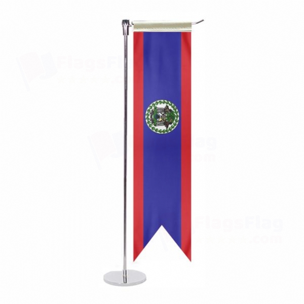 Belize L Table Flag