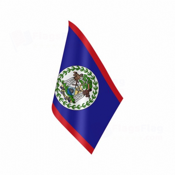 Belize Table Flag
