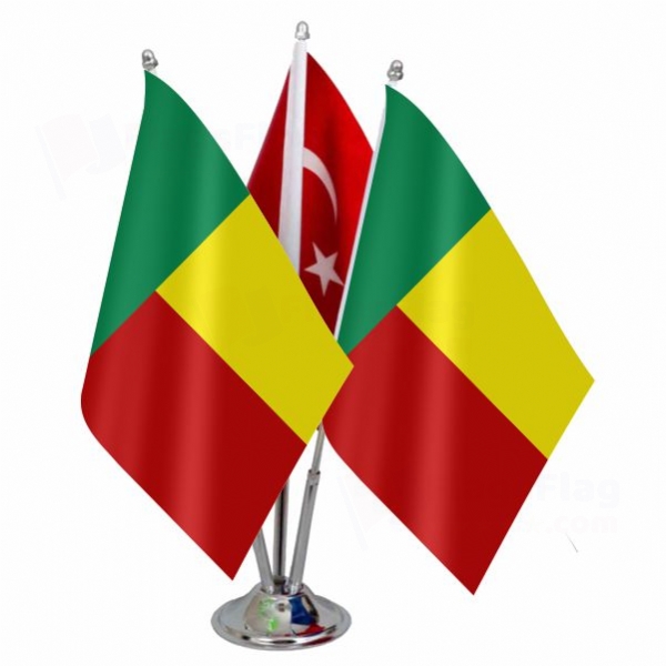 Benin Triple Table Flag